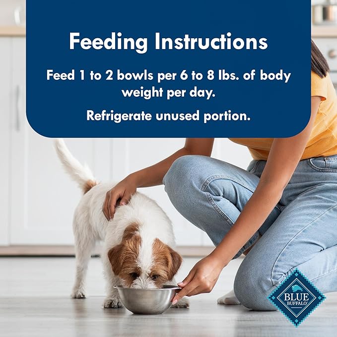 Blue Buffalo Delights Natural Adult Small Breed Wet Dog Food Cups, Pate Style, Porterhouse Flavor in Savory Juice 3.5-oz (Pack of 12)