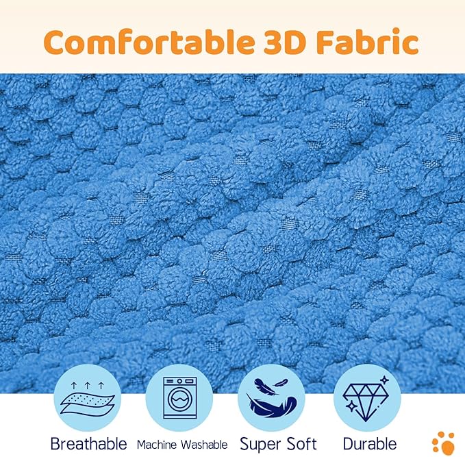 Supet Inflatable Dog Cone Collar for Dogs to Stop Licking, Dog Donut Collar After Surgery, Soft Pet Cone for Small Medium Large Dogs Blue 02 XS