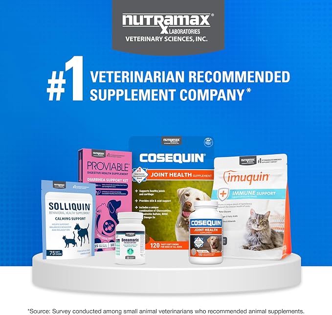 Nutramax Laboratories Cosequin 30 ct Sprinkle Capsules for Cats, 30-count