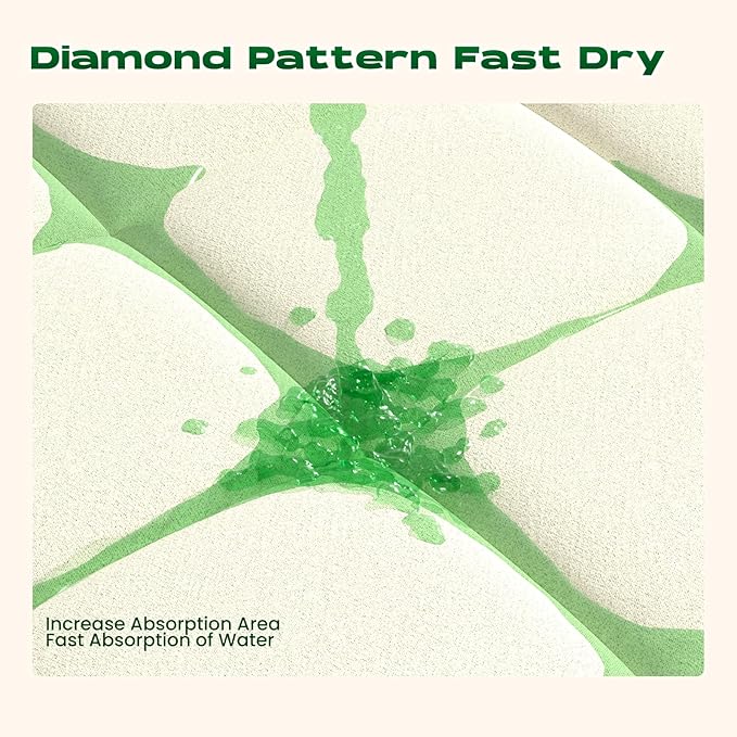 Puppy Pads 18 Count Small 22x22in Bamboo Training Pads Deodorizing Leakproof Quick Drying Dog Pee Pads Super Absorbent Disposable Pee Pads for Dogs Puppies, Doggie, Cats, Rabbits