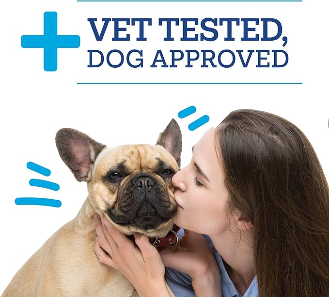 Vetality Brush Free Daily Dental Care Chews for Dogs | Cleans Teeth and Freshens Breath | 30 Count | B.E.S.T. Complex Provides Complete Oral Cleaning and Tartar Control