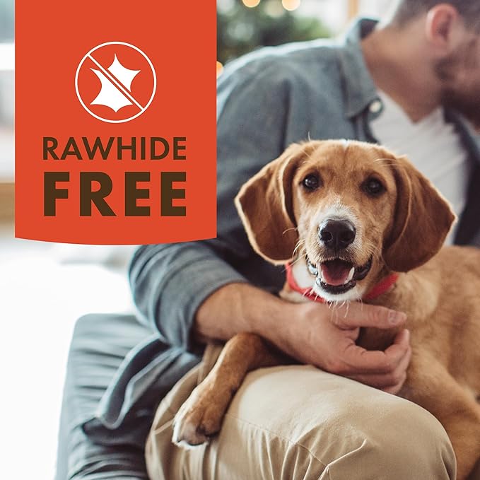 Dog Treats, K9 Kraves Rawhide Free Bone Dog Treat, Chicken Flavor, Made with Real Chicken, 20 Count, Healthy, Easily Digestible, Long-Lasting, High Protein, Satisfies Dog's Urge to Chew