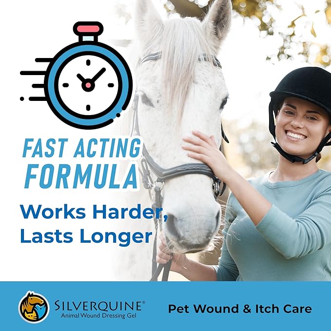 Hot Spot Gel for Dogs and Cats - Dog Wound & Pet Skin Irritation Solution for Birds, Hamsters, Emergency Kit, Hydrogel Ointment for Cuts, Burns, Itch, Pet Restoration & Wellness - 4.0 Oz