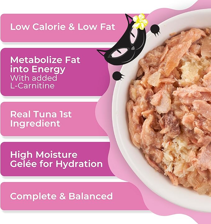 Tiki Cat Gelee Wet Cat Food, Tuna & Crab, 2.8 oz. Pouch (12 Count)
