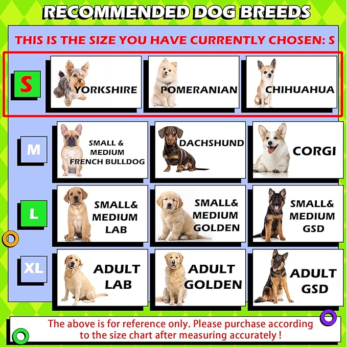 Hard & Heavy Plastic Dog Cone Collar Alternative for Small Dogs (Yorkshire Pomeranian), Adjustable Elizabethan Neck Protective Cone for Healing, Comfortable Pet Recovery Collar Cone of Shame Anti-lick