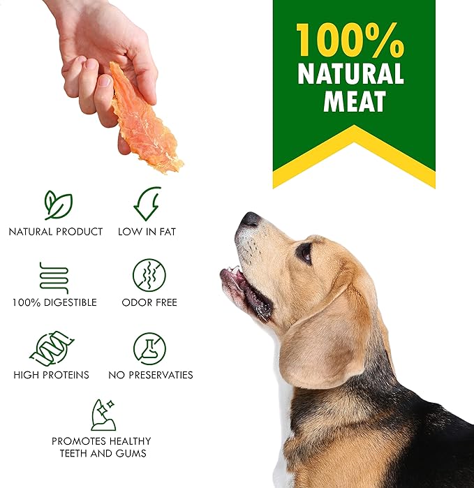 Beloved Pets Chicken Jerky Dog Treats 11 OZ - All Natural and Healthy Snacks for Large & Small Dogs - Grain Free and High Protein Meat - Human Grade Pet Chews