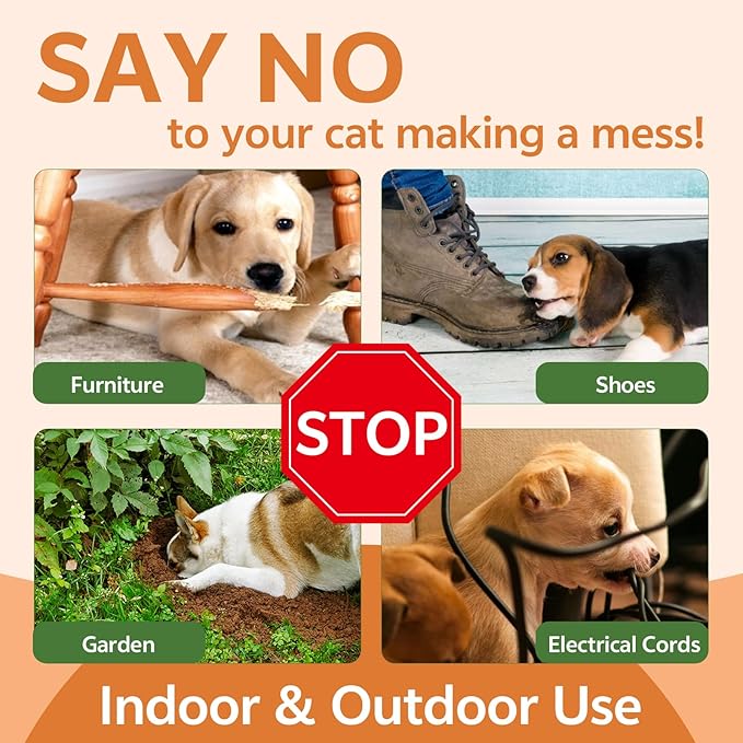 No Chew Spray for Dogs to Stop Chewing & Licking Furniture Shoes, Bitter Apple Spray for Dog, No Trace, Dog Training & Behavior Aids Indoor Outdoor Use