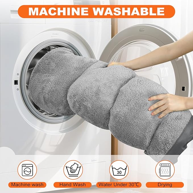 Dog Bed for Large Dogs, XL Dog Bed Soft Comfortable Pet Bed Washable, Rectangle Pet Sofa with Anti-Slip Bottom, 37”x30”x8”, Grey