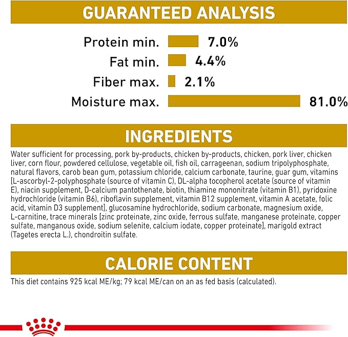 Royal Canin Breed Health Nutrition Dachshund Adult Loaf in Sauce Dog Food, 3 oz (Pack of 6)