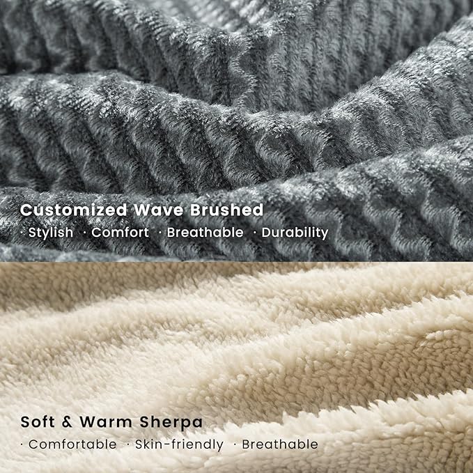 Miguel Dog Bed with Removable Cushion/Pillow for Medium Small Dogs, Washable Pet Bed with Side Easy to Wash Puppy Bed, Large Rectangle Cat Bed for Indoor Cat with Anti-Slip Bottom, Gray 35 Inch