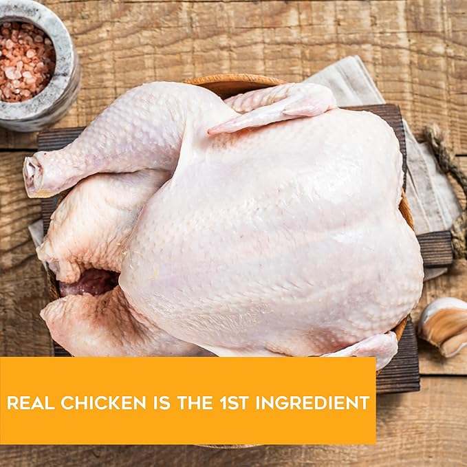 Dogswell Gut Health Slices Functional Dog Treats, Chicken 8 oz. Bag