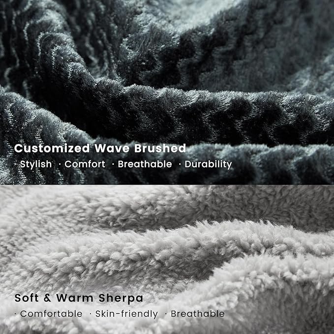 Miguel Dog Bed with Removable Cushion/Pillow for Medium Small Dogs, Washable Pet Bed with Side Easy to Wash Puppy Bed, Large Rectangle Cat Bed for Indoor Cat with Anti-Slip Bottom, Dark Gray 35 Inch