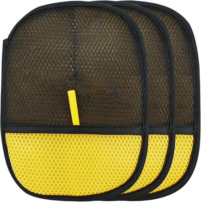 3 Pack Pet Hair Removal Gloves, Pet Grooming Glove, Reusable Cat Dog Electrostatic Hair Remover Grooming Mitten, for Cleaning Pet Hair From Sofas, Clothing, Carpets, Furniture, and Car Seats