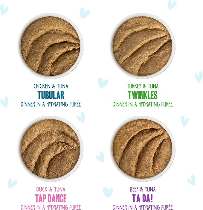 Weruva B.F.F. Play - Best Feline Friend Paté Lovers, Aw Yeah!, Paté Jamboree! Variety Pack, 3oz Pouch (Pack of 12)