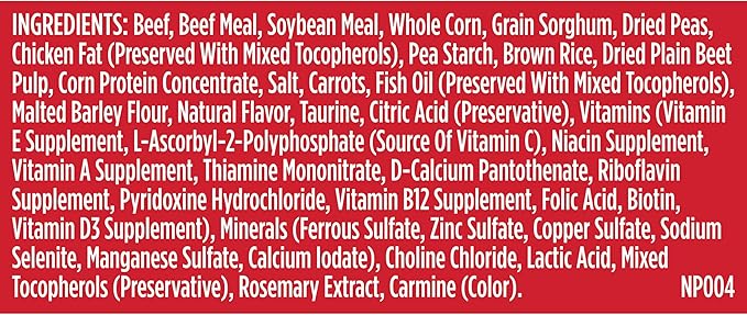 Nutrish Dry Dog Food, Real Beef, Pea & Brown Rice Recipe Whole Health Blend for Adult Dogs, 40 lb. Bag, Packaging May Vary (Rachael Ray)