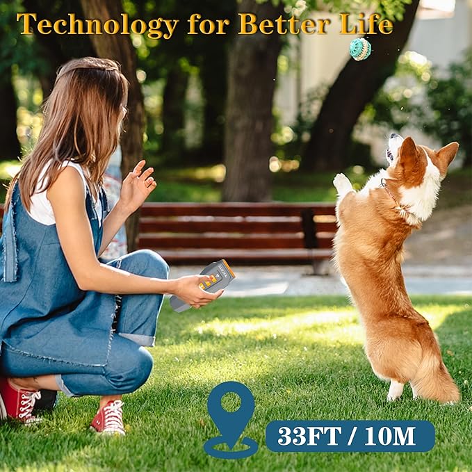 Ultrasonic Dog Barking Deterrence Device, Dog Training Tool, Animal Trainer, Rechargeable Anti-Barking Device, Suitable for Both Indoor and Outdoor Use, Gray