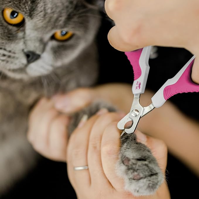 Mr. Pen- Cat Nail Clipper, Violet, Cat Nail Trimmer, Cat Nail Clippers, Cat Claw Clippers, Cat Clippers for Nails, Pet Nail Clippers, Kitten Nail Clipper, Small Dog Nail Clipper Cat Claw Trimmer
