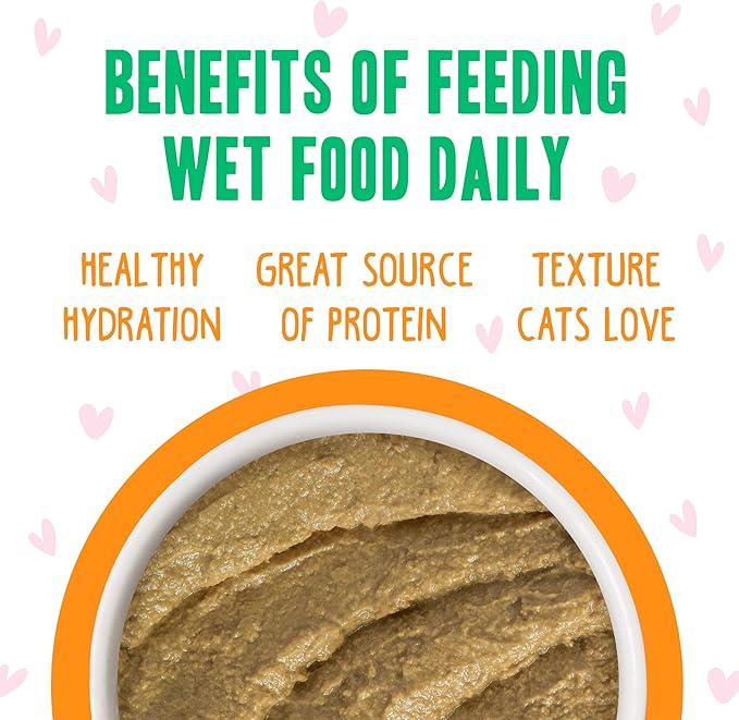 Weruva B.F.F. Play - Best Feline Friend Paté Lovers, Aw Yeah!, Tuna & Salmon Oh Snap! with Tuna & Salmon, 2.8oz Can (Pack of 12)