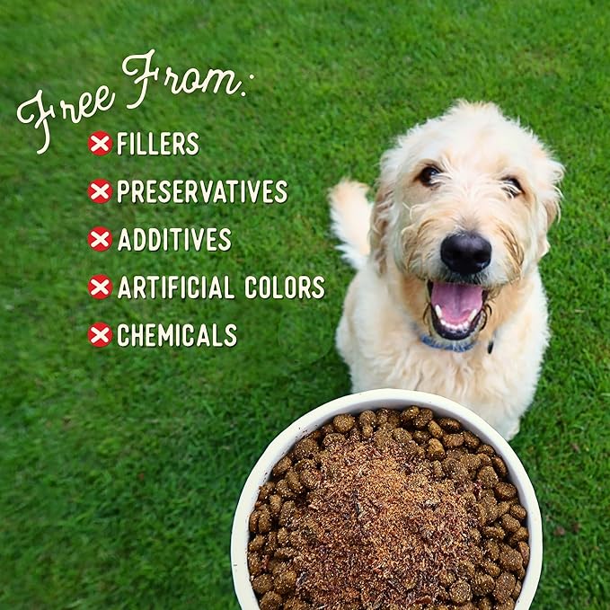 Beg & Barker Beef Dog Food Toppers (8 Ounce, Pack of 1) – 100% Made in USA Single Ingredient Meal Topper for Picky Eaters – Meal Enhancer with Whole Beef Heart – Meal Mixers for Dogs, Human Grade