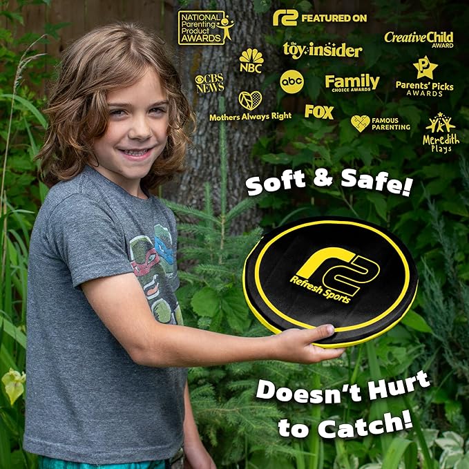 Flying Beach Toys for Teens – Lightweight Soft Flying Disc for Summer Fun For Kids – Safe & Easy to Throw for Boys Girls – Great for Outdoor Play at the Beach or Yard – Ages 6 7 8 9 10 11 12+