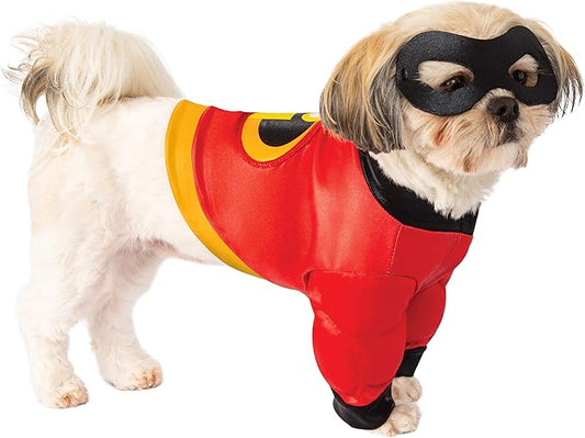 Disney The Incredibles: Pet Costume for For Dogs or Cats by Rubies, Large