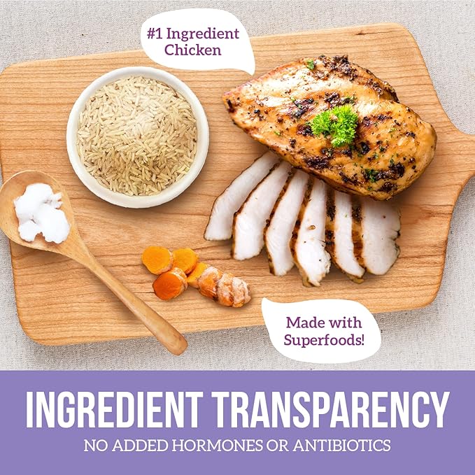 Health Extension Large Bites Chicken & Brown Rice Dry Dog Food (30 lb / 13.61 kg) - Protein-Rich Formula with Probiotics & Essential Nutrients for Larger Breeds