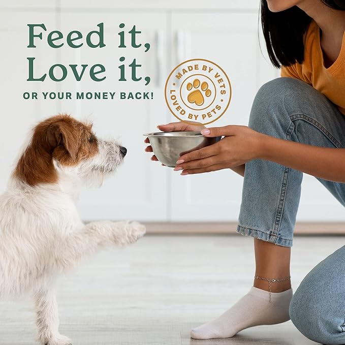 The Missing Link Hip & Joint + Probiotics Supplement 1lb Bag - Superfood Powder for Dog Cartilage & Bone Health, Joint Mobility & Flexibility