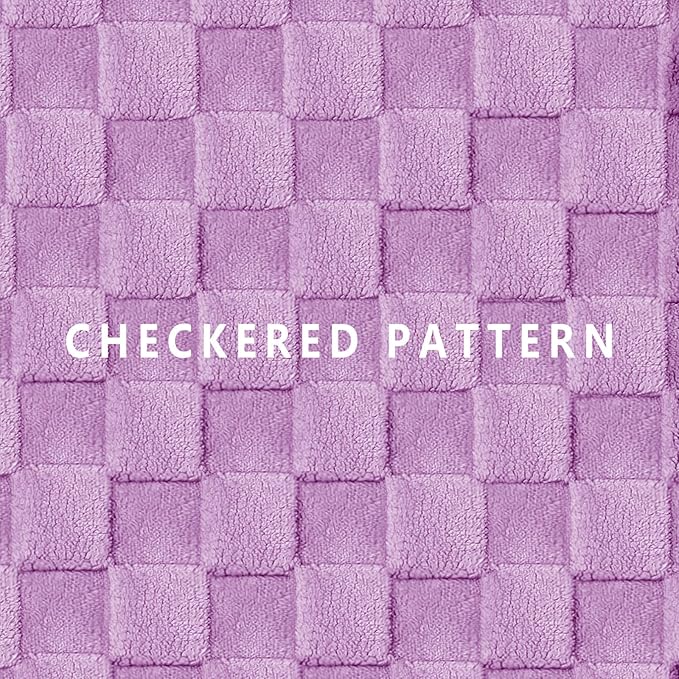 Patas Lague Orthopedic Dog Bed Medium Size Dog 30''X20'', Waterproof Soft Warm Comfortable Egg Crate Foam Medium Pet Beds Mat with Removable Washable Cover and Nonskid Bottom, Pueple