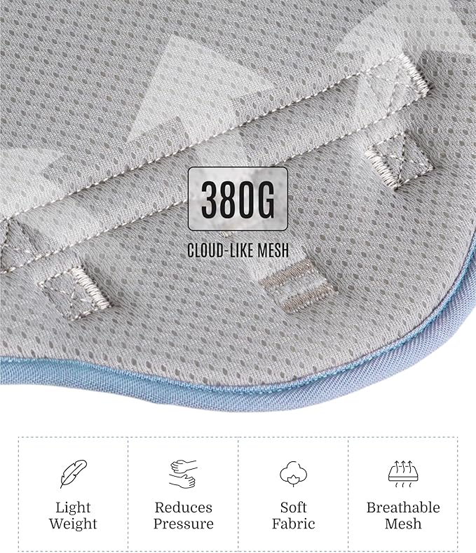 2025 New Edition, Fei & Eve Classic Dog Harness - Quick-Release Buckles | 3-Point No-Pull Control | Heavy-Duty 900D Nylon | Dual Safety Handles | Breathable Mesh | Adjustable Fit | Small,Blue