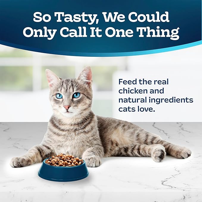 Blue Buffalo Blue Tastefuls Natural Adult Indoor Cat Chicken & Brown Rice Recipe Food for Cats 10 lb