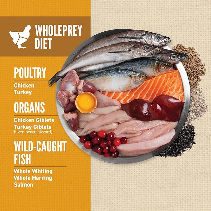 ORIJEN Amazing Grains High Protein Dry Dog Food Puppy Recipe 22.5lb Bag