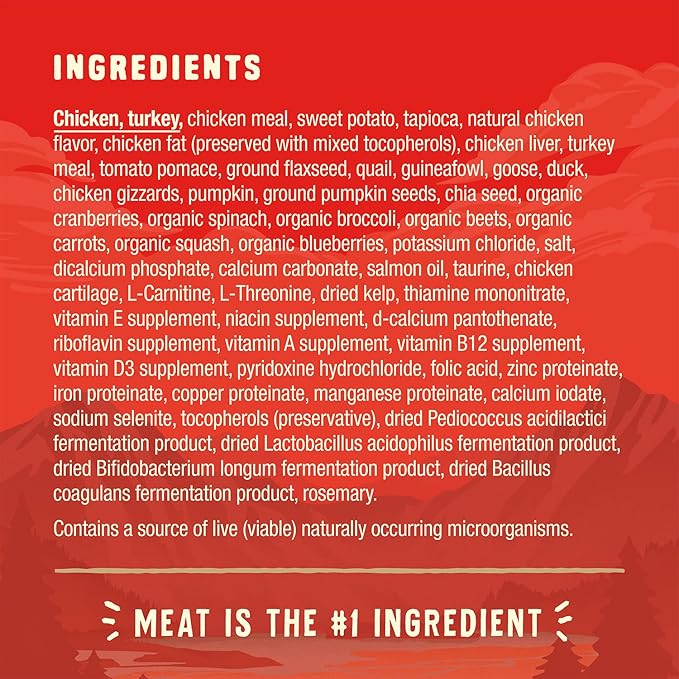 Stella & Chewy's Wild Red Dry Dog Food Raw Coated High Protein Grain & Legume Free Puppy Prairie Recipe, 21 lb. Bag