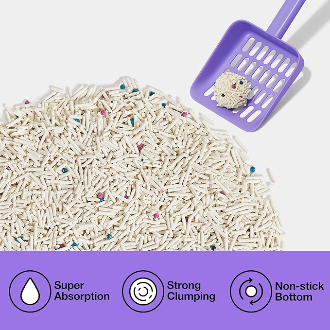 VETRESKA Tofu Cat Litter,Natural Kitty Litter Strong Clumping Flushable Cat Litter Pellets Ultra Absorbent,Odor Control,Dust-Free,Low Tracking Eco-Friendly Tofu Litter,Original(5.5lb×4bags)
