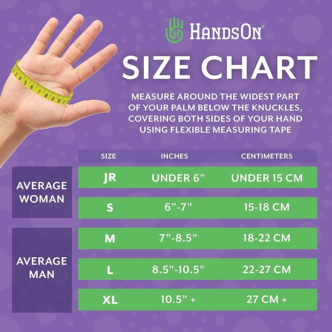 Handson Pet Grooming Gloves - Patented #1 Ranked, Award Winning Shedding, Bathing, Hair Remover Gloves - Gentle Brush for Cats, Dogs, and Horses (Purple, Large)