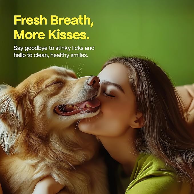 DOCO Dog Teeth Cleaning Wipes - Dog Tooth Brushing Kit, Remove Plaque & Tartar, Freshen Breath, Easy Pet Tooth Cleaning Kit for Oral Care, Ideal for Cat Owners - Coconut & Grapefruit Flavor, 100 ct.