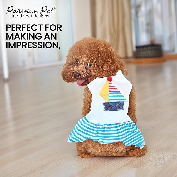 Boat Dog Dress by Parisian Pet