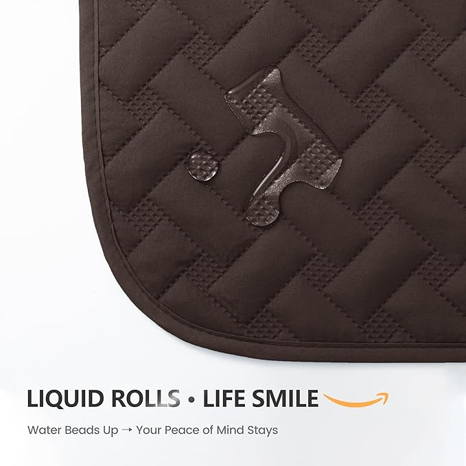 gogobunny 100% Double Sided Waterproof Dog Blanket Soft Pet Bed Cover Reversible Protect Furniture Couch Sofa Car for Puppy Cat (Dark Coffee/Light Coffee, 52x82 Inch (Pack of 1))