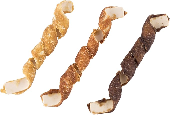 DreamBone Spirals Variety Pack, Treat Your Dog to a Chew Made with Real Meat and Vegetables