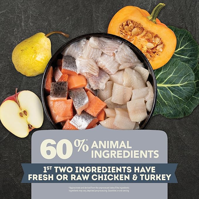 ACANA Grain Free Dry Dog Food Light & Fit Recipe 25lb Bag