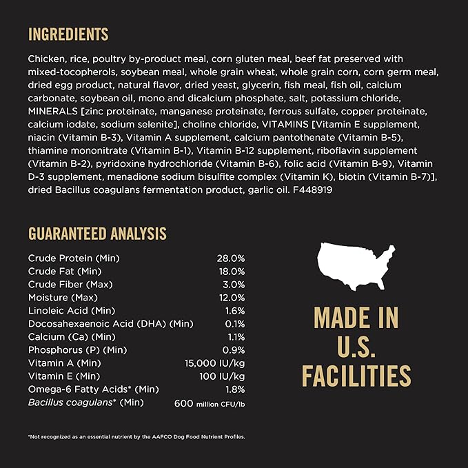 Purina Pro Plan High Protein Puppy Food Shredded Blend Chicken & Rice Formula - 6 lb. Bag