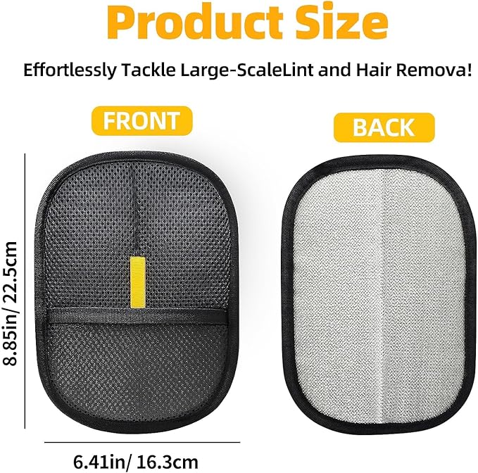 Pet Hair Remover, electrostatic pet Hair Removal Gloves, cat and Dog pet Hair Removal Tools, Suitable for Bed Sheets, Blankets, Clothes, Sofas, Multi-Functional Beauty Gloves -1 Piece