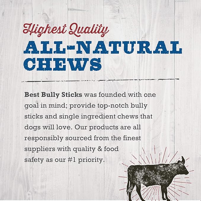 Best Bully Sticks Premium Lamb Puff Dog Treats (1.5 Pound Value Pack) - All-Natural - High in Protein & Low in Fat