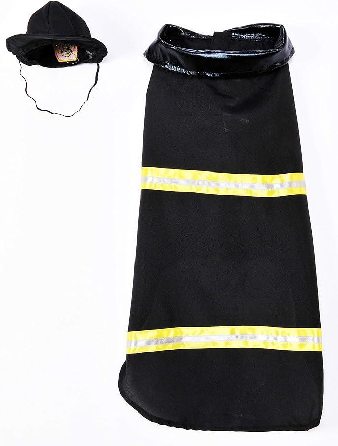 Rubies Firefighter Pet Costume for Dogs or Cats, XL