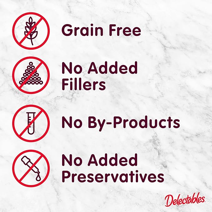 Delectables Non-Seafood Stew Lickable Wet Cat Treats, Chicken, 1.4 oz (Pack of 12)