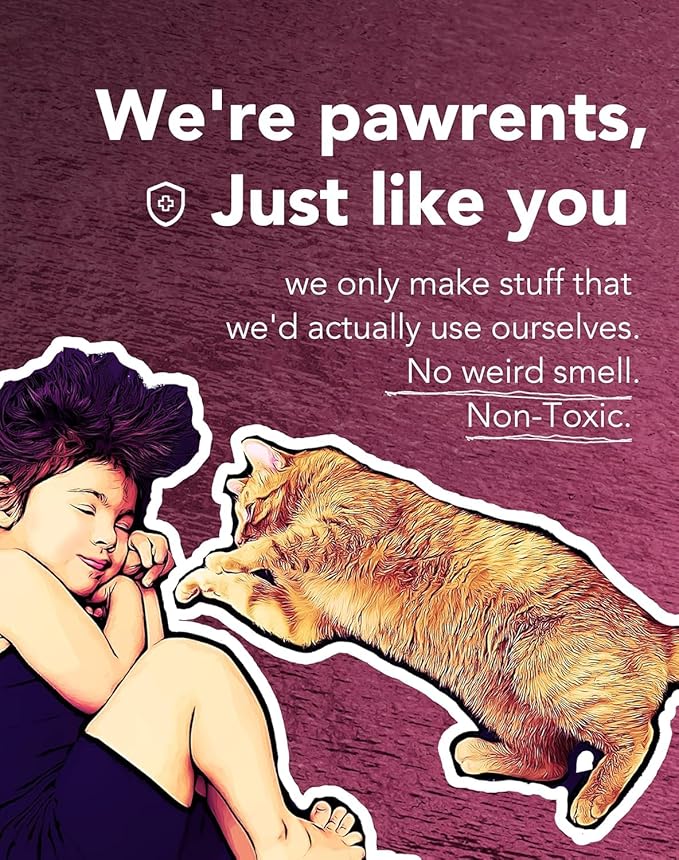 Lukamoo® Cute Cat Litter Mat (30’’x20’’), Large/L, for Kitty Litter & Cute Cat Litter Box, Cat Accessories for Indoor Cats, Litter Trapping Mat (Large (30'' x 20''), Record Player)