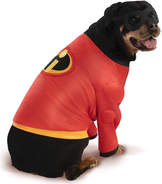 Disney The Incredibles: Pet Costume for For Dogs or Cats by Rubies, XXL