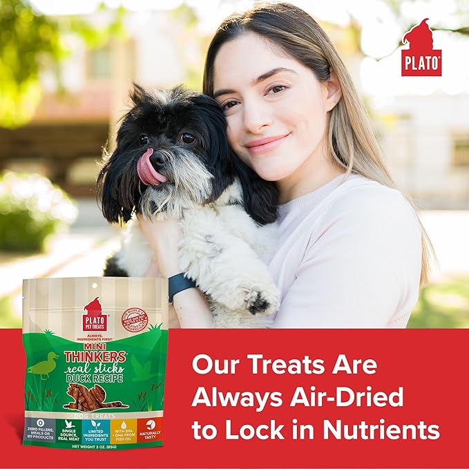 PLATO Mini Thinkers Duck Recipe 3oz, Natural (850002221336)
