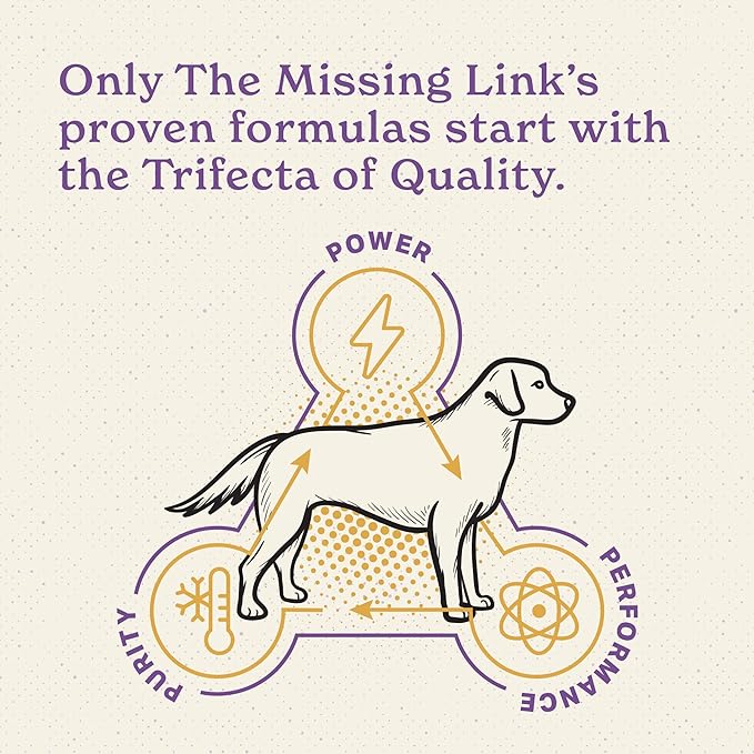 The Missing Link Senior Dog Supplement 1lb Bag 2/Pack - Powerful Powder Supports Bones, Joints, Skin, Coat, Heart, Eyes, Memory & Cognition