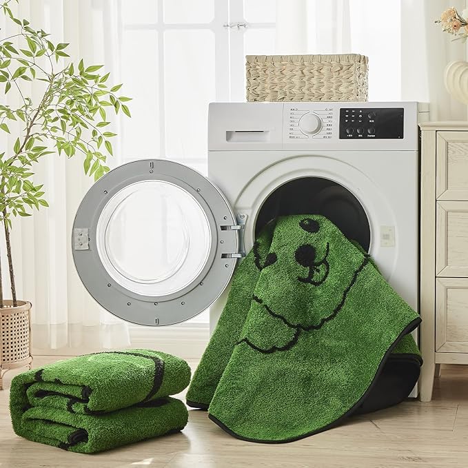 Qeils Reusable Puppy Pads, Washable Pee Pads for Dogs 4 Pack Durable Absorbent Leakproof Dog Training Pads for Home or Travel, Non-Slip Wee Wee Pads Potty Pads 30"x34"