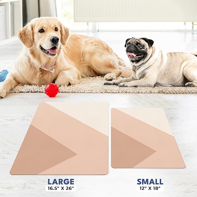 NALALAS Dog Mat for Food and Water, Cat Feeding Mat | Waterproof Dog Bowl Mat | Non-Slip Pet Food Mat for Floors | Pet Mats for Food and Water | Easy to Clean